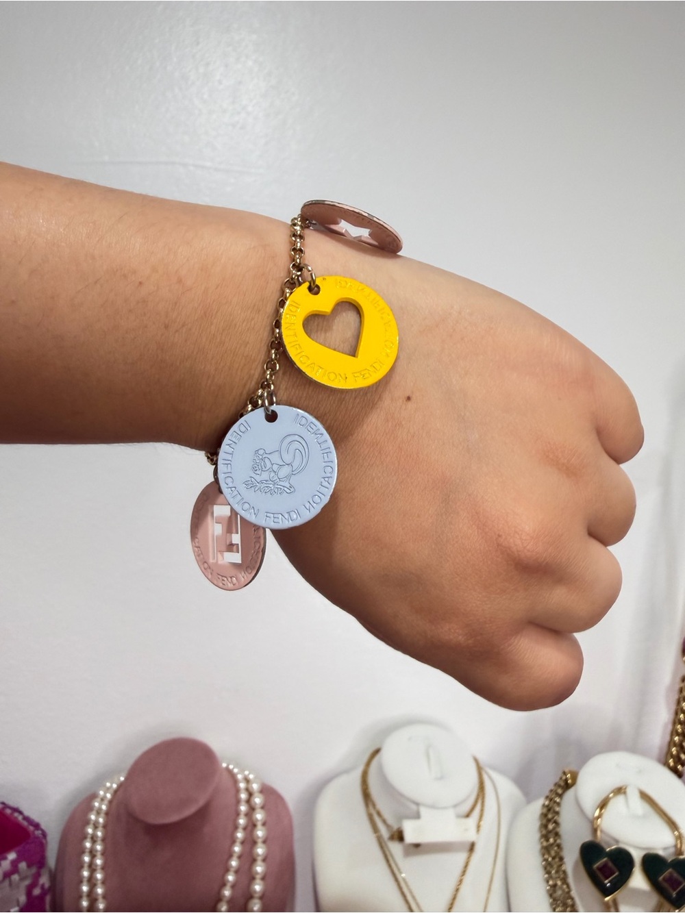 Vintage Fendi Charm Bracelet - Picture 8 of 8
